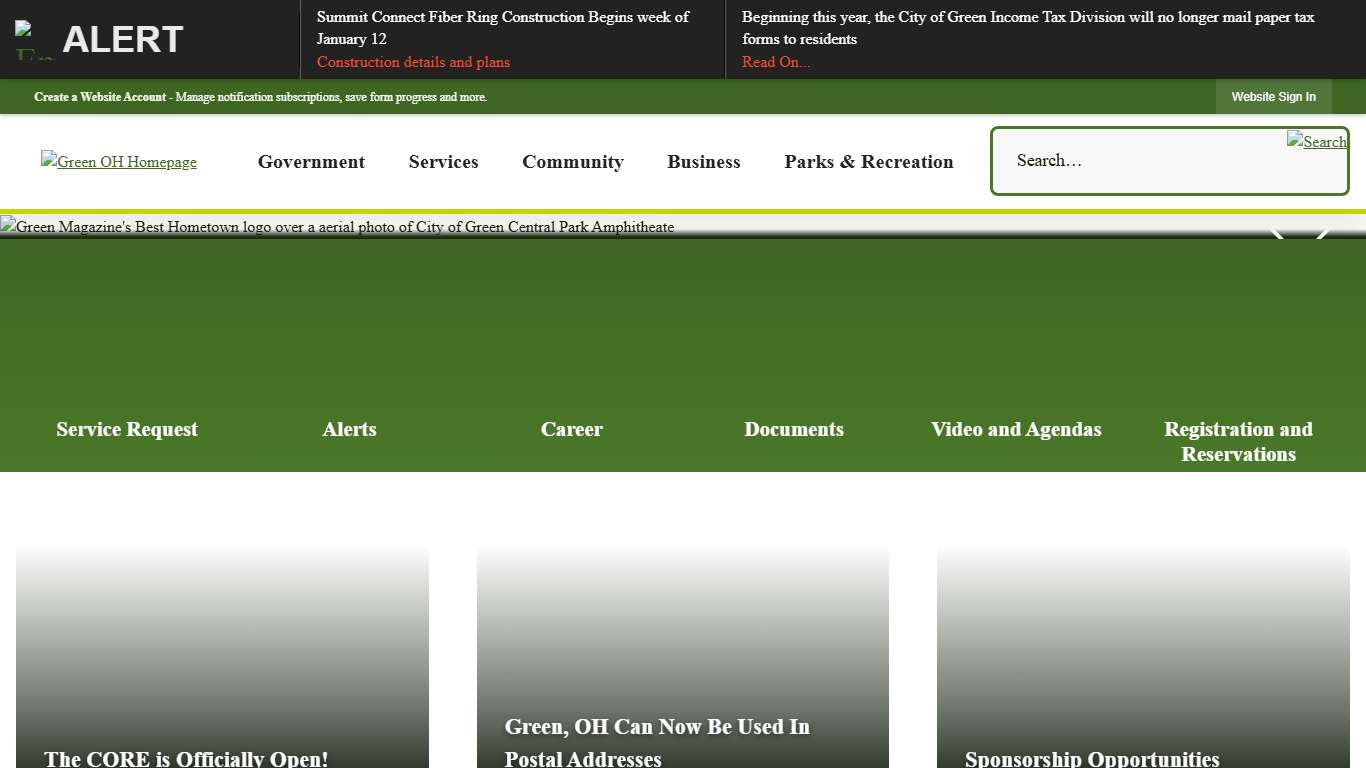 Green, OH Official Website